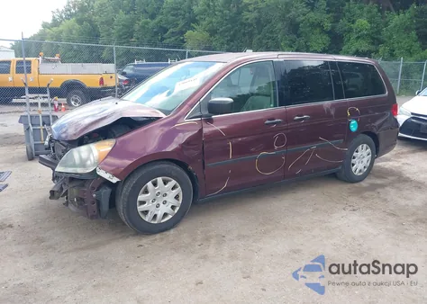 2008 Honda Odyssey Lx из США, поврежденный, VIN 5FNRL38258B080981